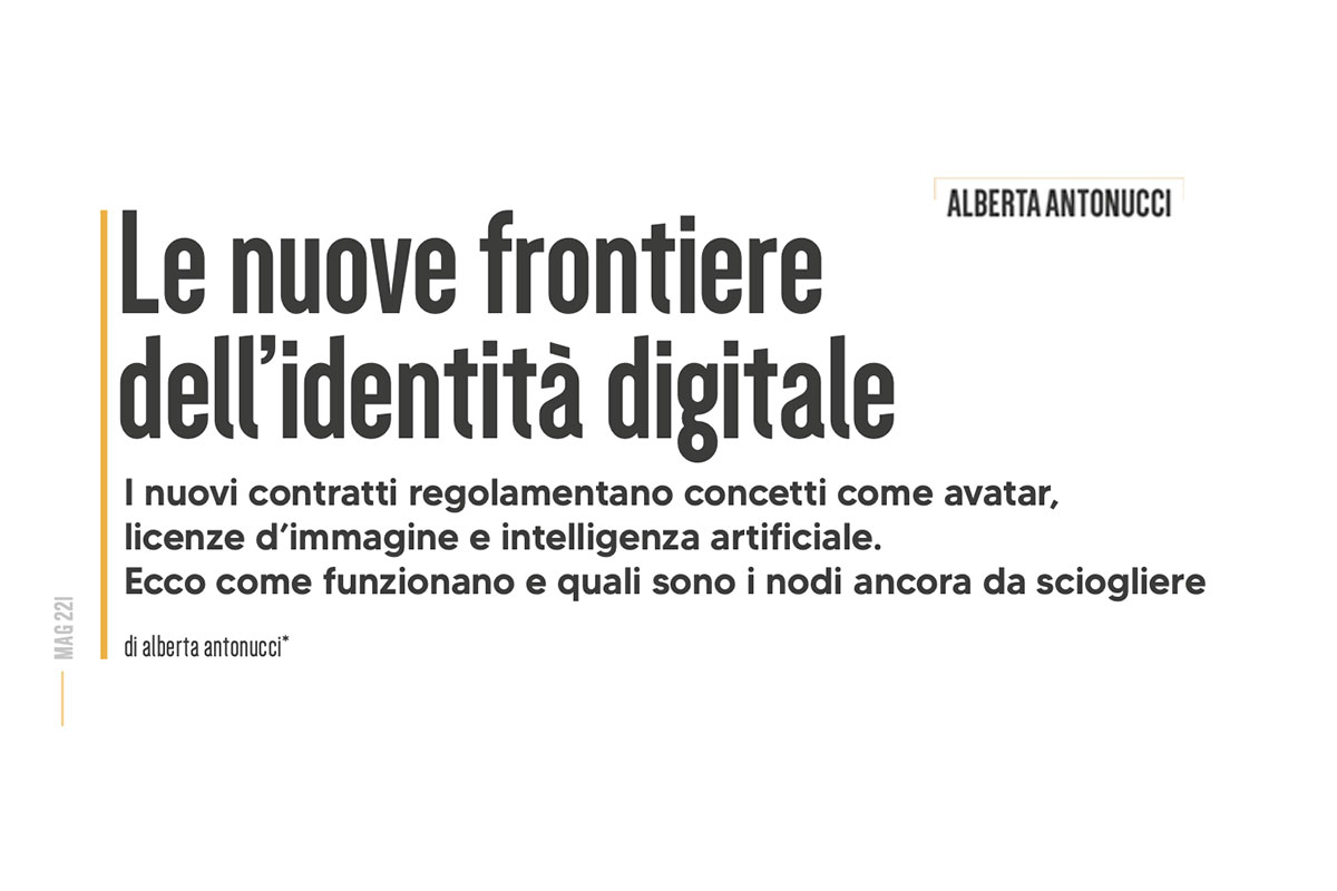 Le nuove frontiere dell’identità digitale